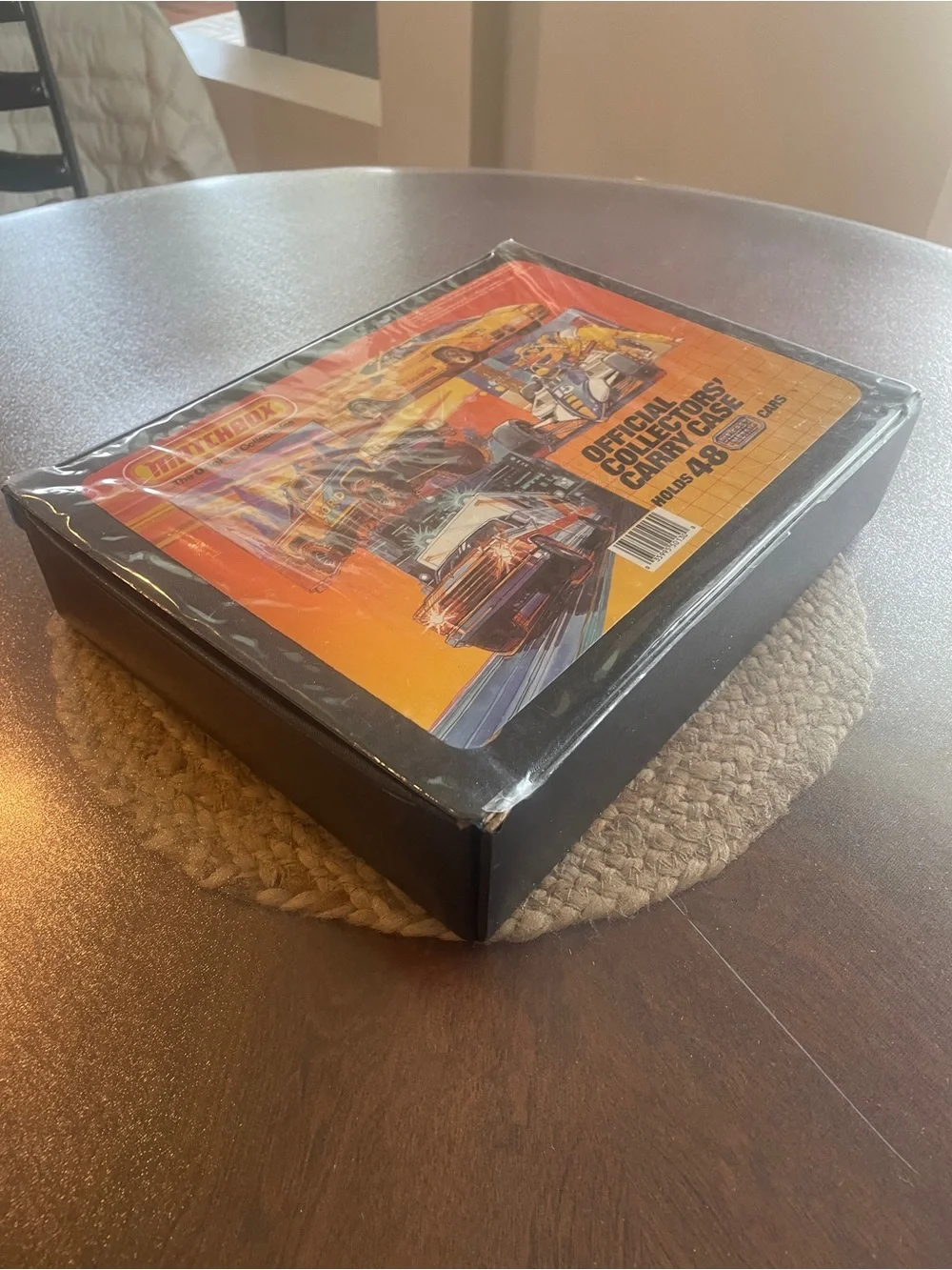 Vintage 1983 Matchbox Holds 48 Cars Official Collectors Carry Case w/ 48 cars